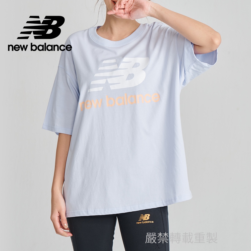 【New Balance】 NB 基本短袖T恤_女性_淺紫色_AWT03519SIY