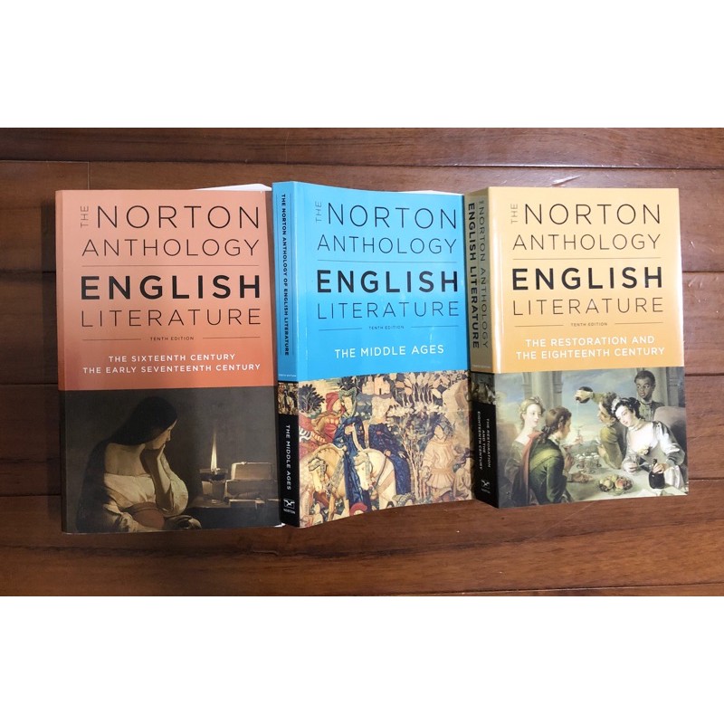 英國文學 the norton anthology English literature