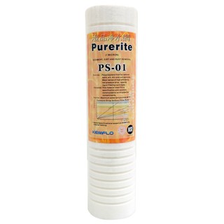 NSF-42級認證Pureite 10英吋-1微米(精密溝槽濾心)
