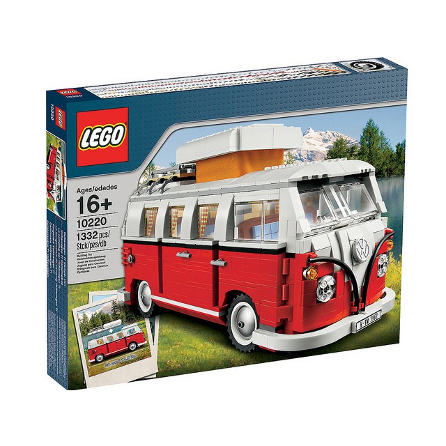 自取4800【台中翔智積木】LEGO 樂高 10220 Volkswagen T1 Camper Van 福斯露營車
