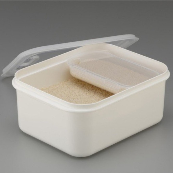 米箱附量米杯 日本製 米桶 米收納箱 6kg米箱 儲物箱 乾貨箱