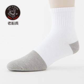 【ifeet】MIT竹碳森呼吸休閒襪(1106-2)-12雙入-白色(老船長sinacova)