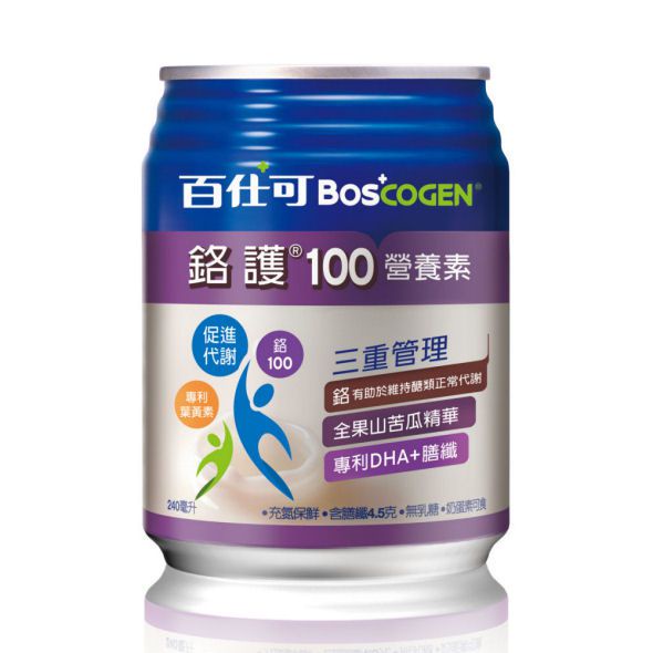 丁丁藥局【箱購免運】百仕可復易佳鉻護100液240ml 原味清甜 (每箱24罐)