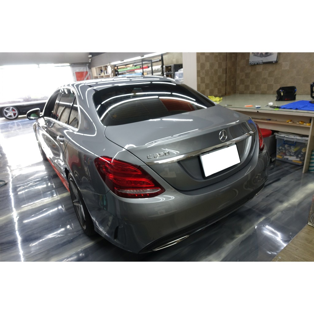 賓士 Mercedes-Benz C-Class W205 C250 內裝功夫龍 內裝貼膜 前下導流貼膜 側裙貼膜