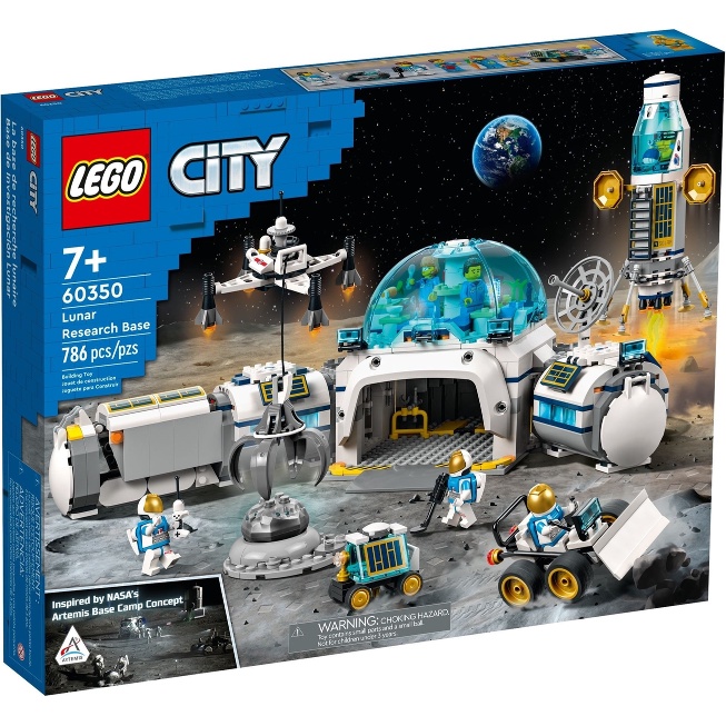 ||高雄 宅媽|樂高 積木|| LEGO“60350“ City-月球研究基地