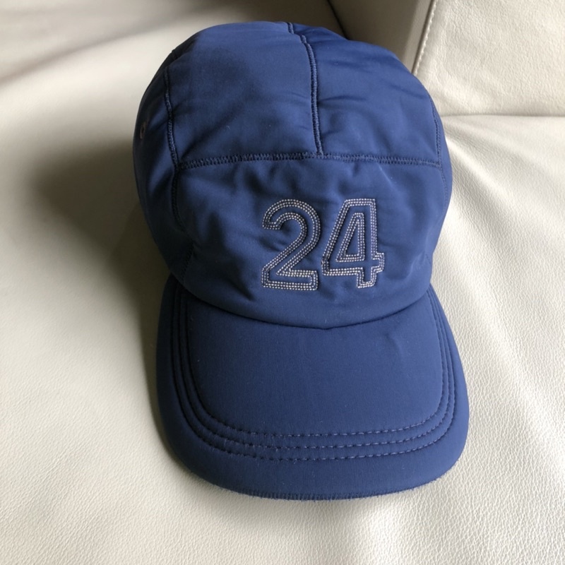 保證正品 Hermes 藍色 帽子 棒球帽 size L