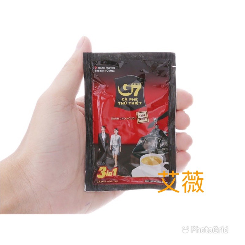 ［G7 咖啡 ］單品嘗試單賣-Cà PHê G7 3NI 1 即溶咖啡三合一