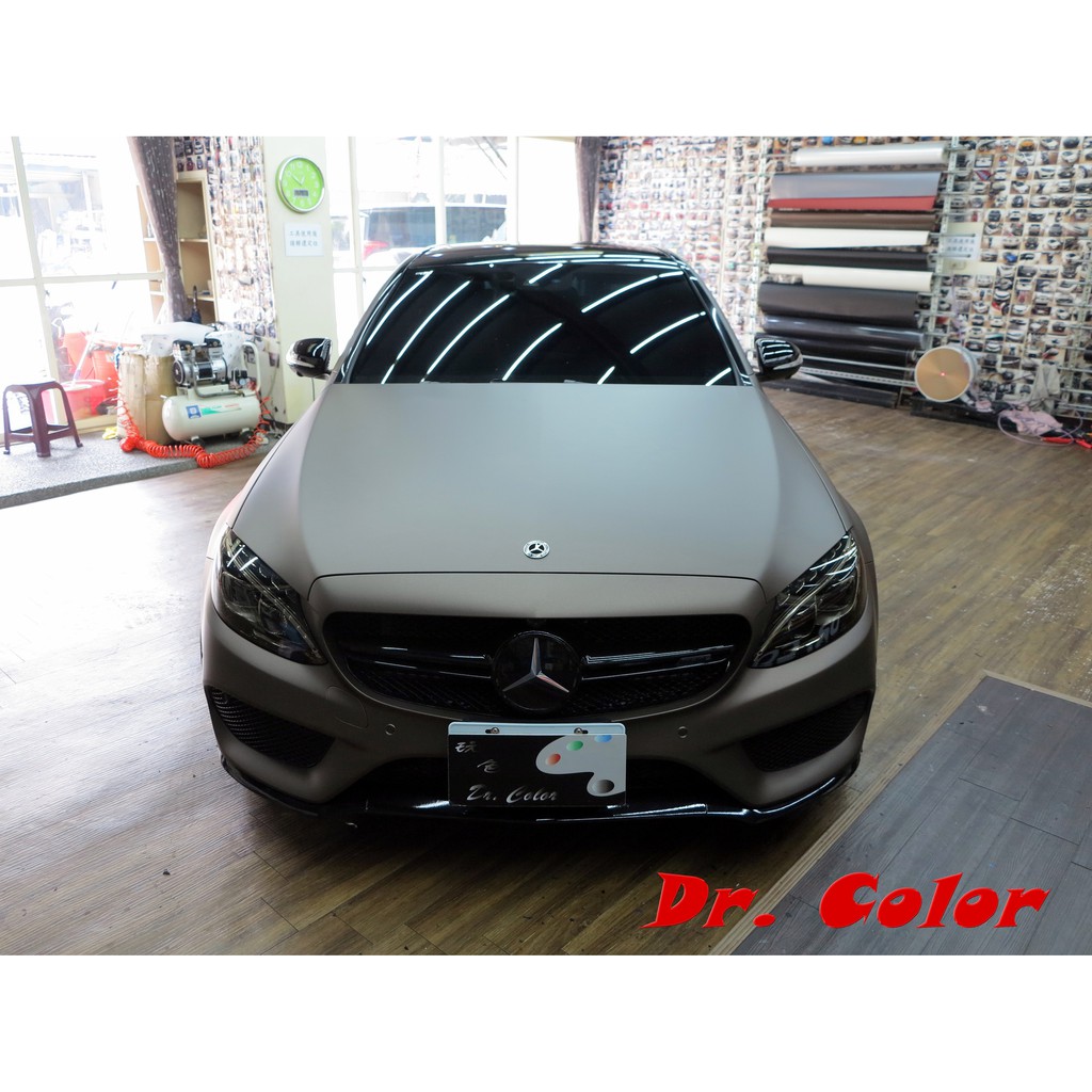 Dr. Color 玩色專業汽車包膜 M-Benz C300 全車包膜改色 (3M 1080_M209)