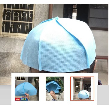 安全帽用不織布帽襯無紡帽襯拋棄式帽內襯衛生帽襯工程帽內襯六片式 可加購透名袋單獨包裝用