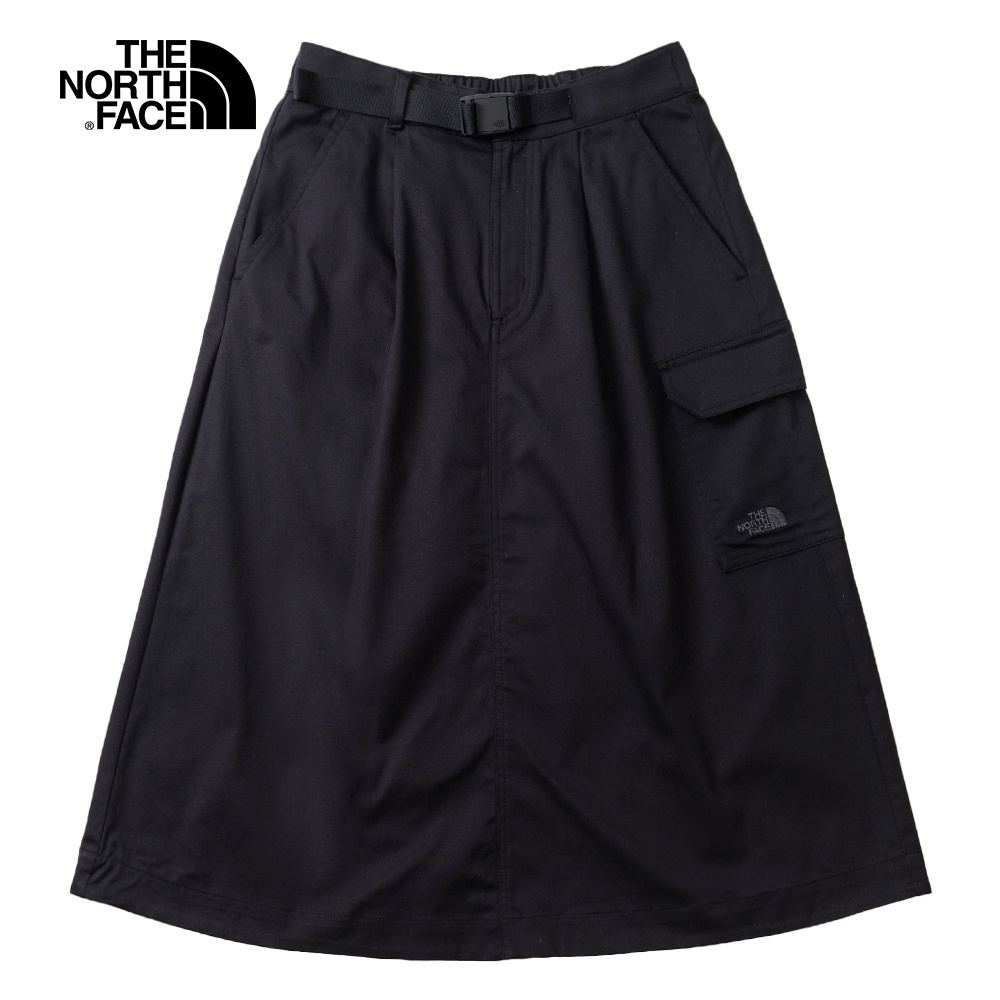 The North Face W TWILL COTTON SKIRT - AP女 短裙 黑 NF0A5JXMJK3