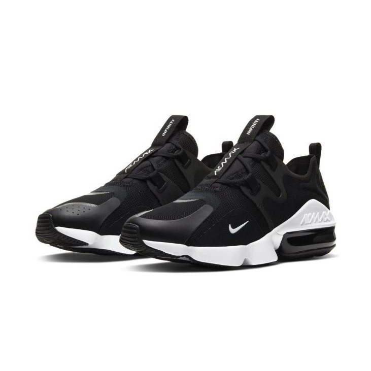 NIKE系列-AIR MAX INFINITY 男款黑色氣墊運動慢跑鞋-NO.BQ3999003