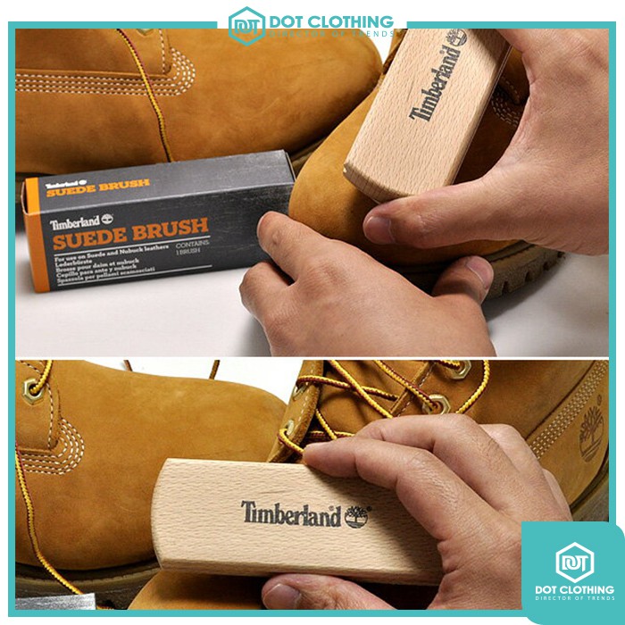 timberland suede brush