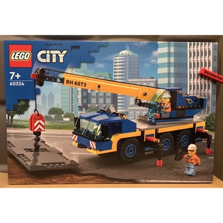 【積木2010】樂高 LEGO 60324 移動式起重機 / 吊車 起重機 / 全新未拆 CITY 城市