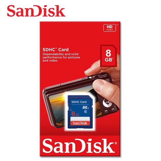 SANDISK SDHC  記憶卡 Class 4  相機適用 C4  現貨 8GB 16GB 32GB