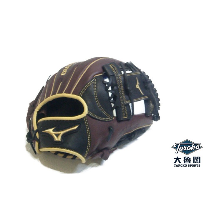 【大魯閣】MIZUNO 棒球手套 MVP PRIME 內野工字檔 11.75吋 咖啡黑配色（壘球不建議）312779.R