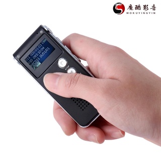 【熱銷】✍H✔Y 8GB 智能數字音頻語音電話錄音機錄音機 MP3 音樂播放器語音啟用 VAR A-魔酷影音商行
