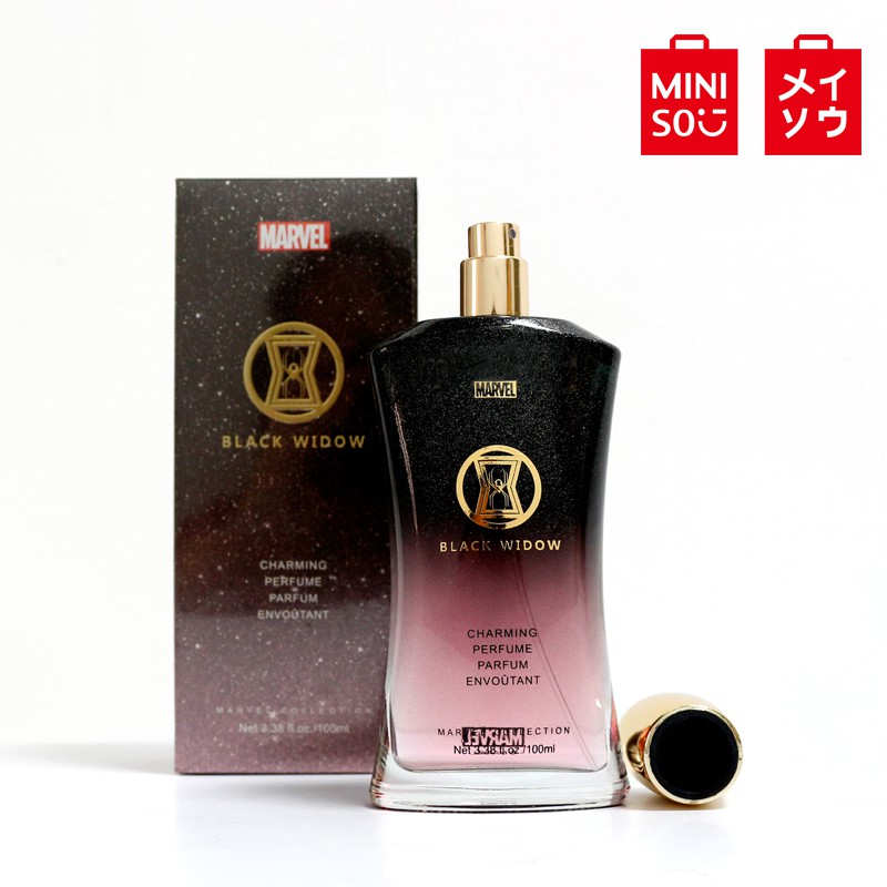 Miniso名創優品 漫威2 0黑寡婦迷人香水100ml 蝦皮購物