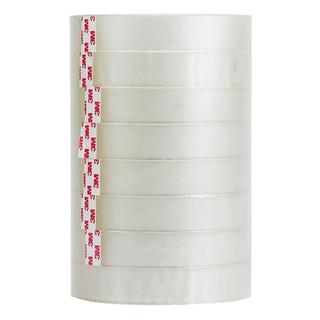 【08010313】3M SCOTCH 文具用透明膠帶 封箱膠帶 1.8CM（公分）X 40YD（碼）COCOOL