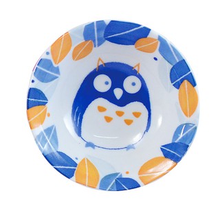 【堯峰陶瓷】日本設計進口市田ひろみ設計 森の福郎 貓頭鷹 3.3吋 小 盤子 碟子 單入