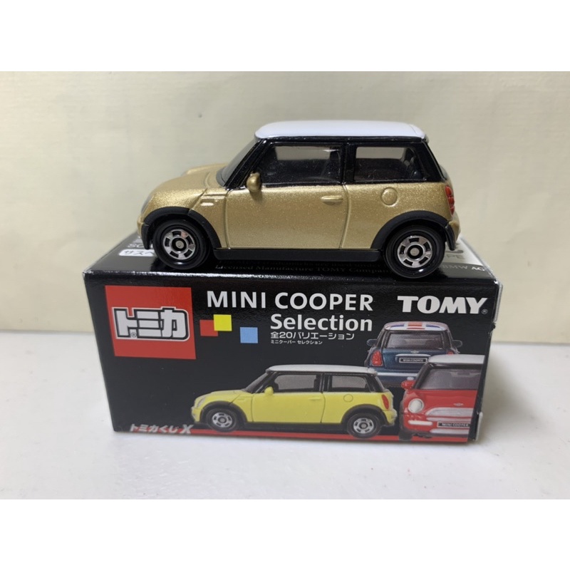 ［現貨］Tomica Tomy 多美 抽抽樂 Mini Cooper 金色