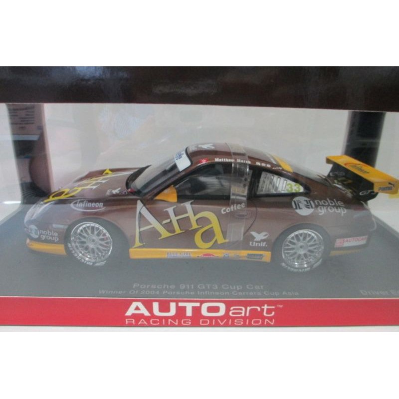 Auto Art 1/18 Porsche 911 GT3R 2004 Carrera Cup