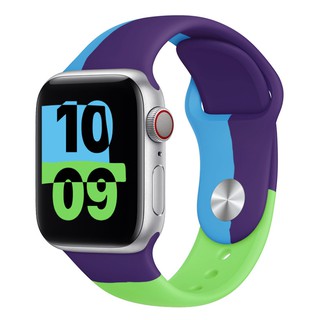[替換錶帶] Apple Watch蘋果表帶apple watch運動拼色手表表帶