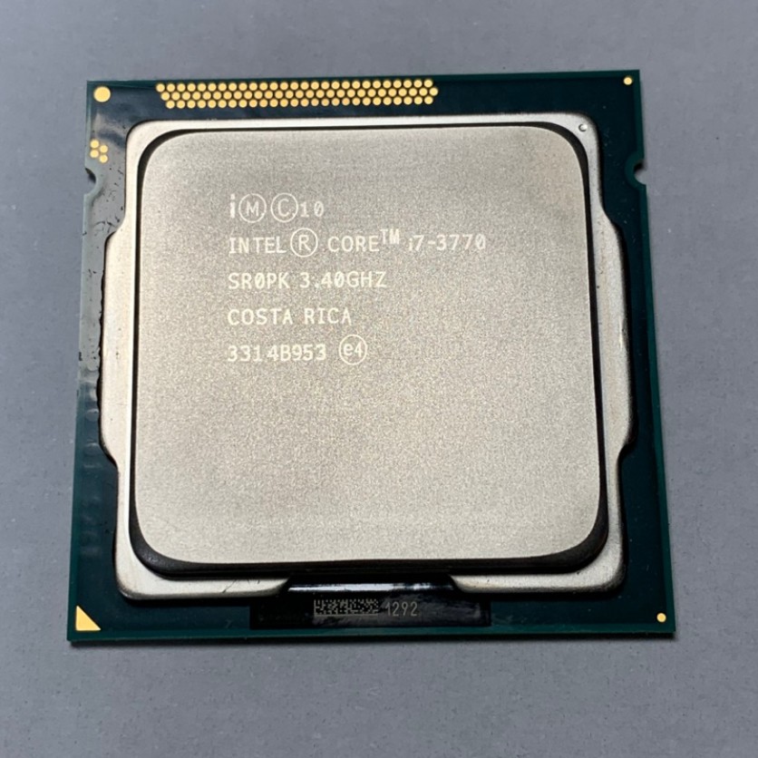 Intel i7 3770 CPU處理器 1155 中古良品 穩定性測試OK