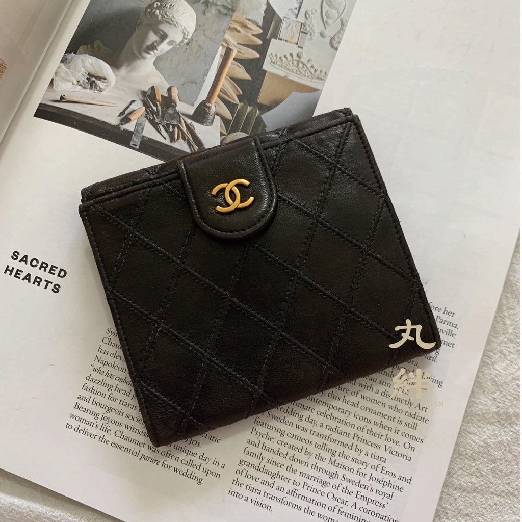 Chanel Vintage Coco Mark 短夾