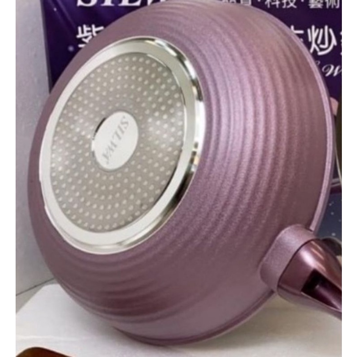 西華紫羅蘭陶瓷不沾炒鍋 30cm（含蓋）