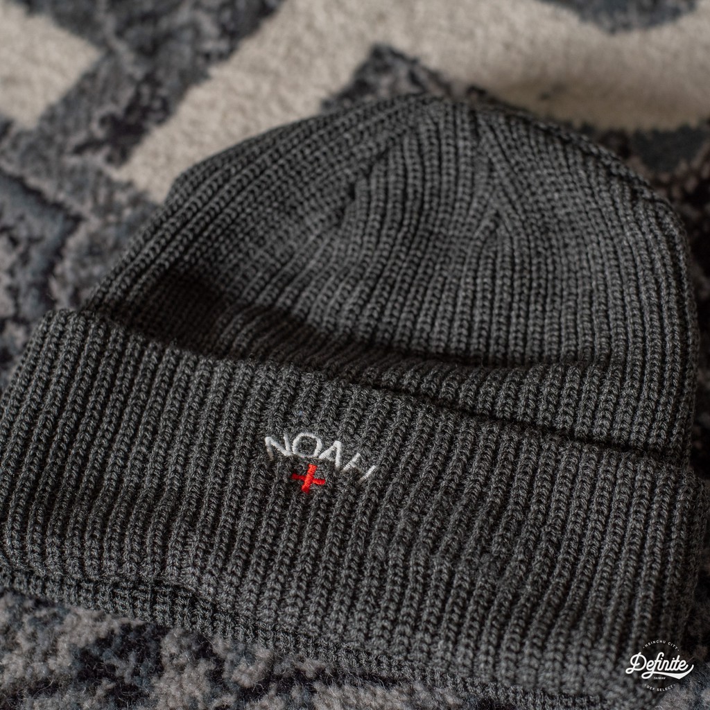 『Definite』Noah NYC Core Logo Beanie 毛帽 十字架 刺繡 現貨 針織 現貨