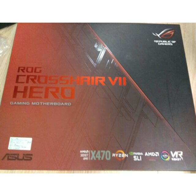 Asus ROG Crosshair VII Hero c7h x470 電競 主機板 玩家共和國 x570 x370