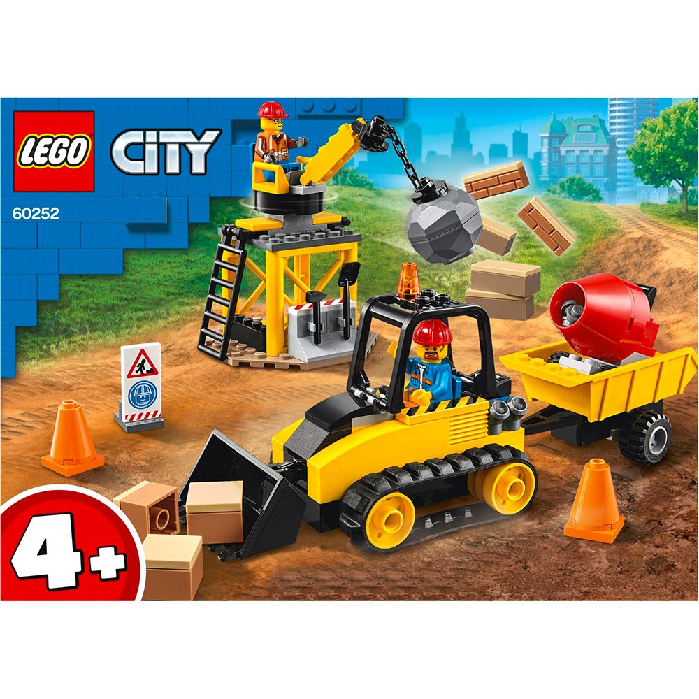 ㊕超級哈爸㊕ LEGO 60252 工程推土機 City 系列