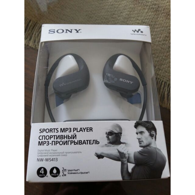 SONY MP3 NW-WS413 極限時尚無線隨身聽 可下水使用