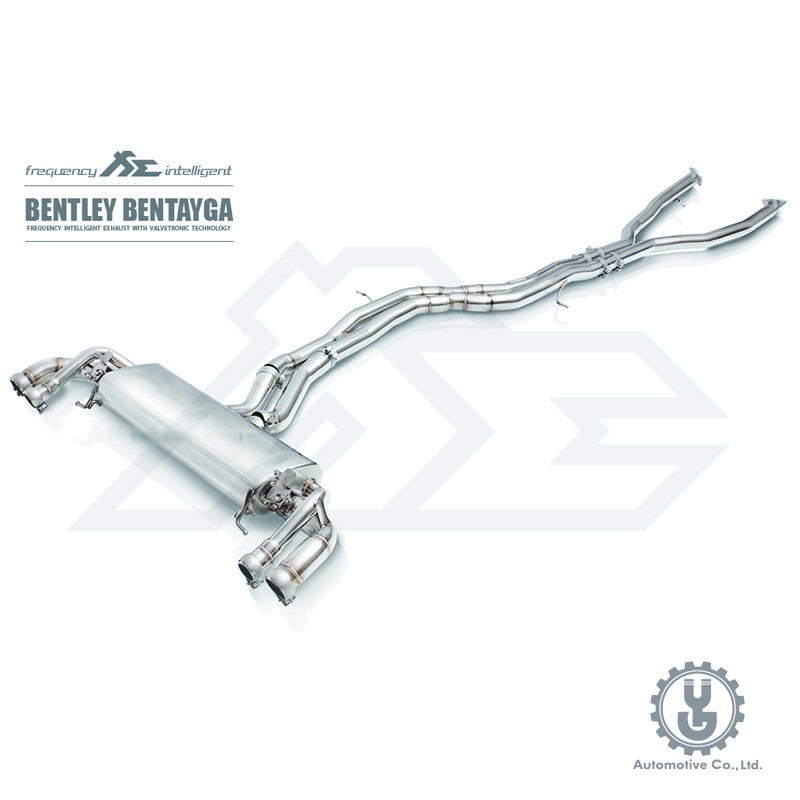 FI 高流量帶三元催化頭段 當派 排氣管 Bentley Bentayga 2015+ 底盤系統【YGAUTO】