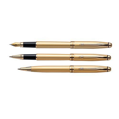 白金牌高級鍍金鋼筆＋鋼珠筆+原子筆對筆*(PKN800WKN6000+BKN600)