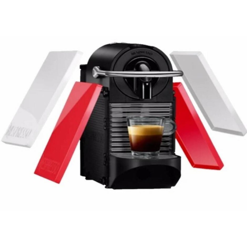 Nespresso Pixie Clips 膠囊咖啡機 可拆式式面板（紅白）