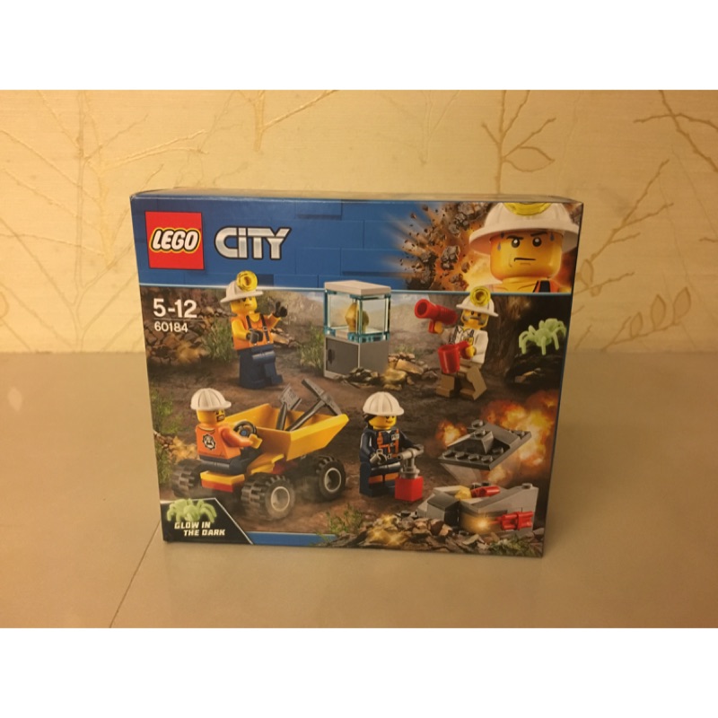 【LETO小舖】樂高 LEGO 60184 CITY系列 採礦小隊 全新未拆 現貨