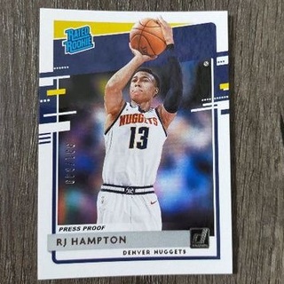 2020-21 Donruss Rated Rookie 奧蘭多魔術隊 RJ Hampton 限量349張球員卡