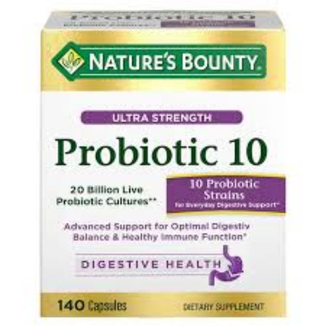 &lt;現貨&gt;Nature's Bounty Probiotic 10 益生菌 140顆