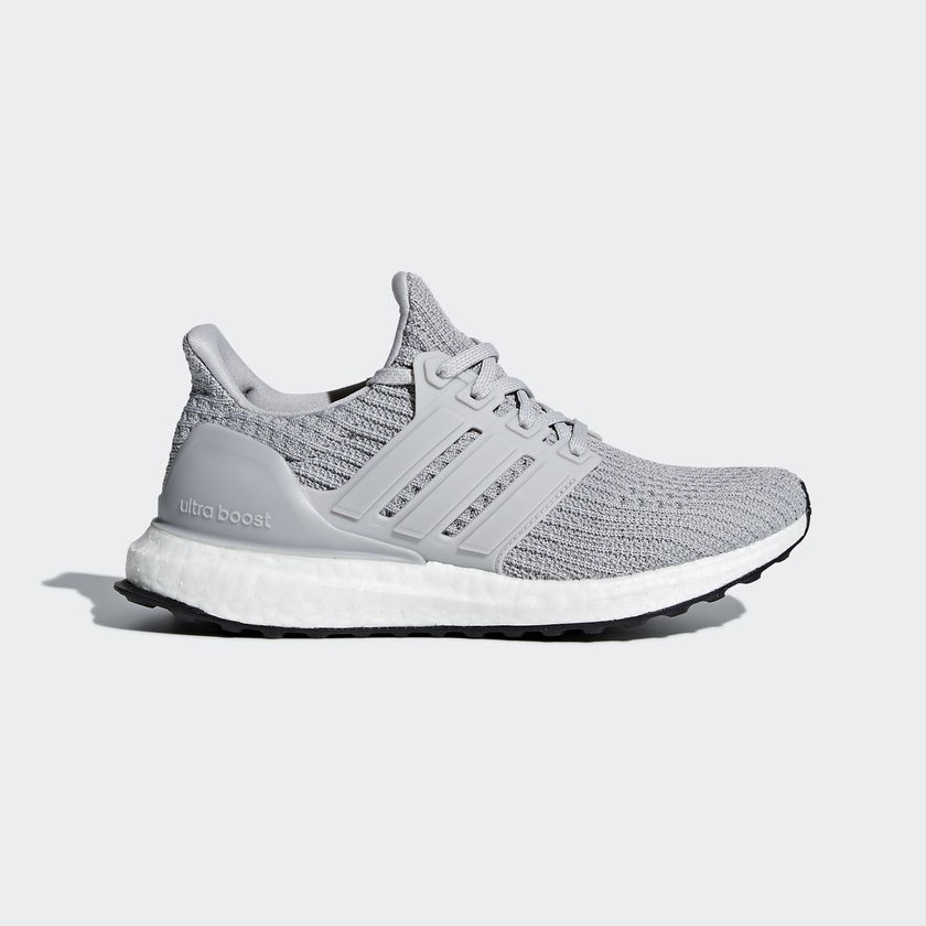 【小八】adidas UltraBoost 4.0 J Grey 灰 DB1428