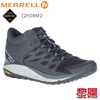 MERRELL ANTORA 2 MID GORE-TEX 防水多功能健行鞋 女款 黑 防水透氣 33ML066746