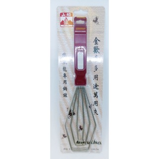 金歡喜 304不鏽鋼 多用途萬用夾食物夾 撈麵 夾打蛋器 料理夾子 麵夾 炒菜夾