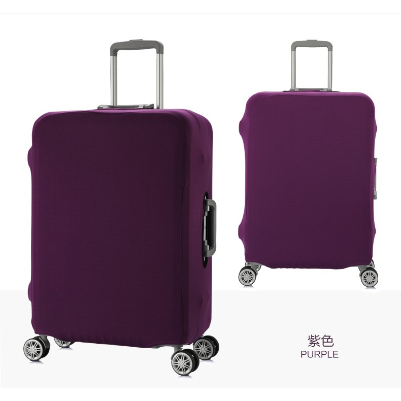 弹力行李箱套  L 紫色
