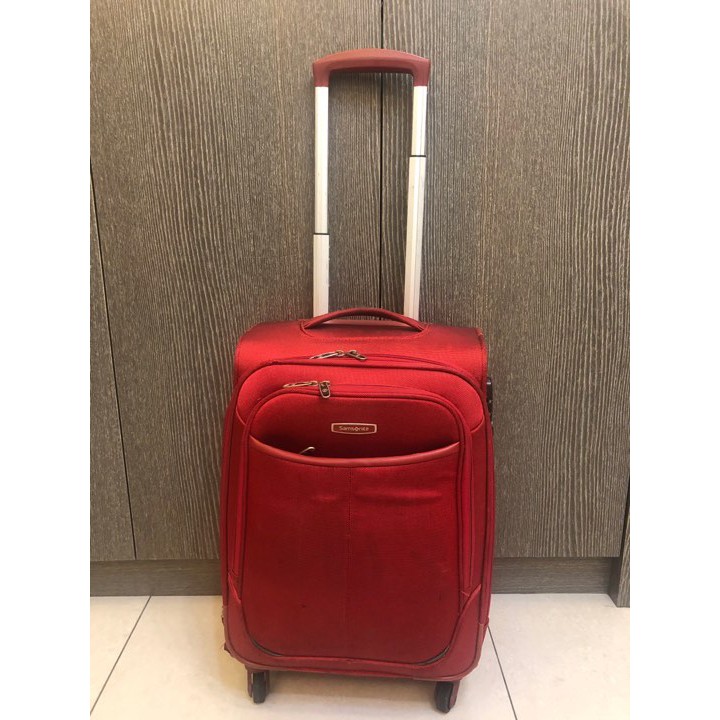 (二手) Samsonite新秀麗行李箱20吋 紅色