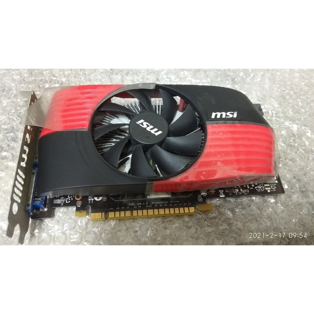 賣2手良品 微星N550GTX-TI-M2D1GD5/OC顯示卡