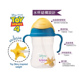 小饅頭**澳洲b.box 升級版防漏學習水杯-胡迪(DIS_SC_WD)(9353965010135)