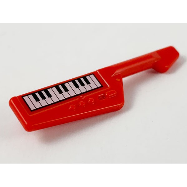 【金磚屋】66944pb01 LEGO 樂高 樂器 鍵盤吉他 71027 第20代 Red