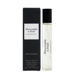 ☆MOMO小屋☆ Abercrombie & Fitch Authentic 真我 男性淡香水 15ml 噴式