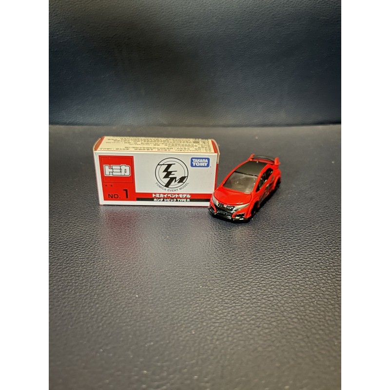 TOMICA TEM No.1 Honda Civic Type R 紅色會場限定車