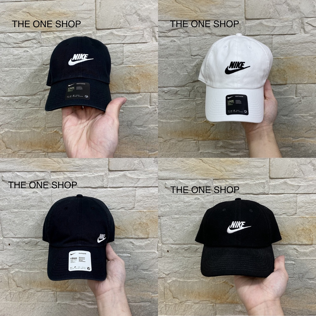 TheOneShop NIKE 帽子 老帽 鴨舌帽 黑色 白色 913011-100-010 AO8662-010